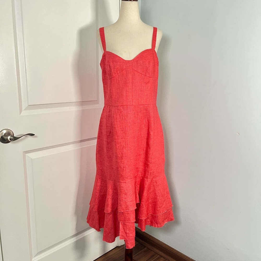 Milly Kendal dress in Poppy size 12 NWT - Picture 5 of 10